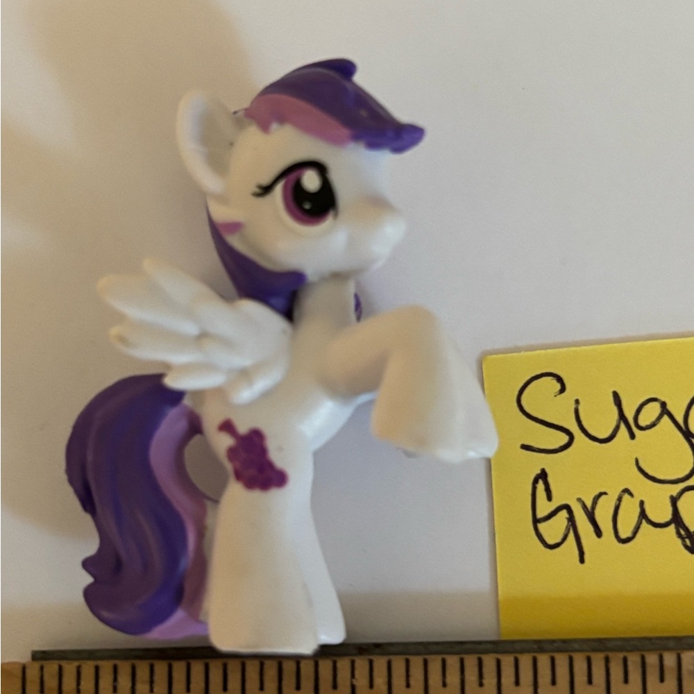 Sugar Grape 2” My Little Pony Figurine. Mini fig collectible.